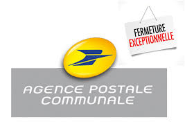 Fermeture de l’Agence Postale Communale les 28 et 29 novembre ainsi que le lundi 02 décembre 2024