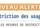 Alerte sécheresse : Restriction des usages et arrêté préfectoral